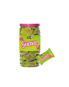 GUAVA FRUIT FLAVOURED CHEWS JAR MRP 150 (1X15NO)