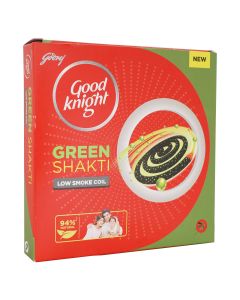 GOOD KNIGHT GREEN SHAKTI COIL 12HR MRP 40 (1X60N)
