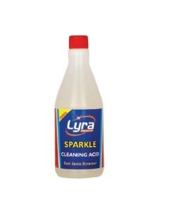 Lyra Sparkle Cleaning Acid 500 ml MRP40 (1X20N)