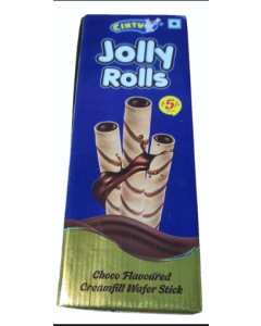 JOLLY ROLLS CHOCO MC MRP 150 (1X24NO)