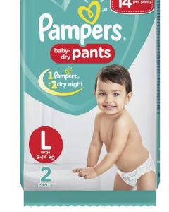 PAMPERS BABY DRY PANTS L MRP30 (8N X 18IP) 2PDS