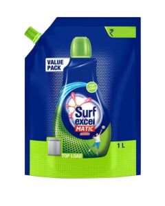 SURF EXCEL MATIC LIQUID TOP LOAD 1L POUCH MRP 170 (1X12N)