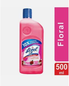 Lizol Disinfectant Surface Cleaner Floral 500ml  MRP116 ( 1 X 24N)